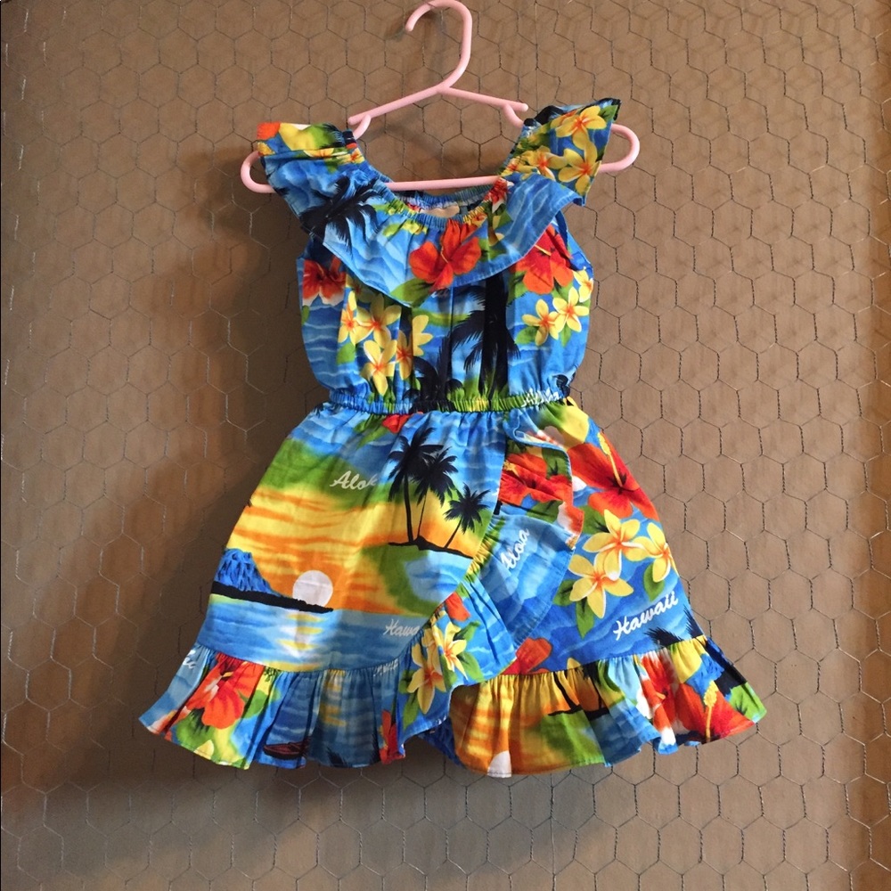Hawaii Station Dress Kids Size 24 Months